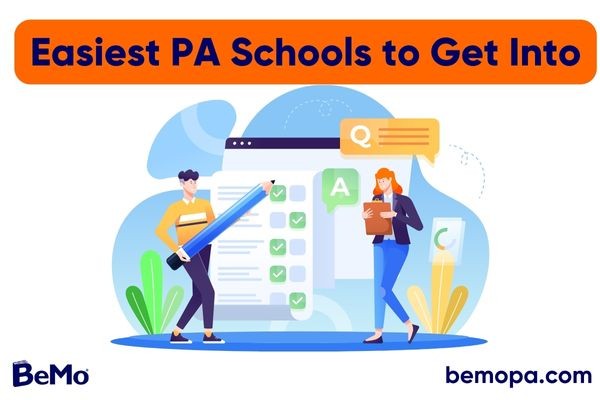 Easiest PA schools to get into