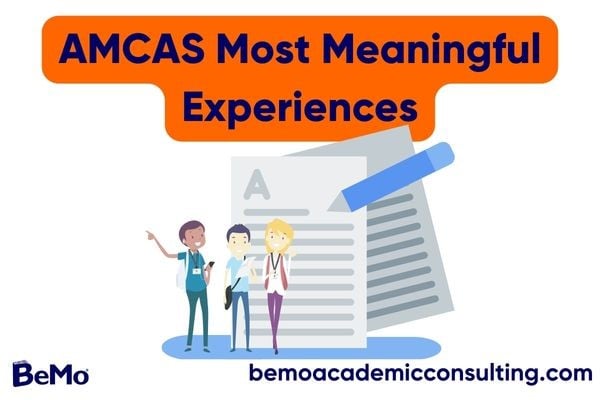 AMCAS Most Meaningful Experiences