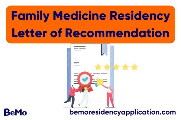 Family Medicine Residency Letter of Recommendation Sample