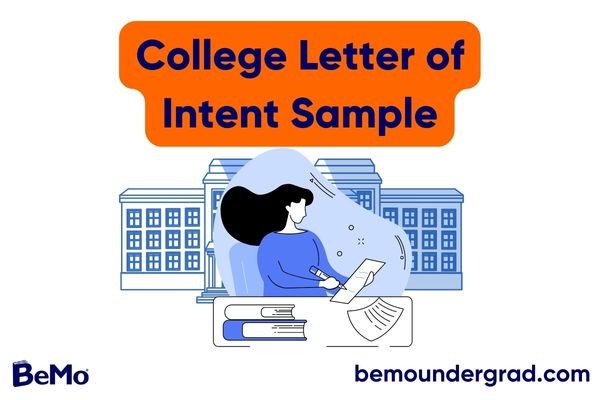 College Letter of Intent Sample